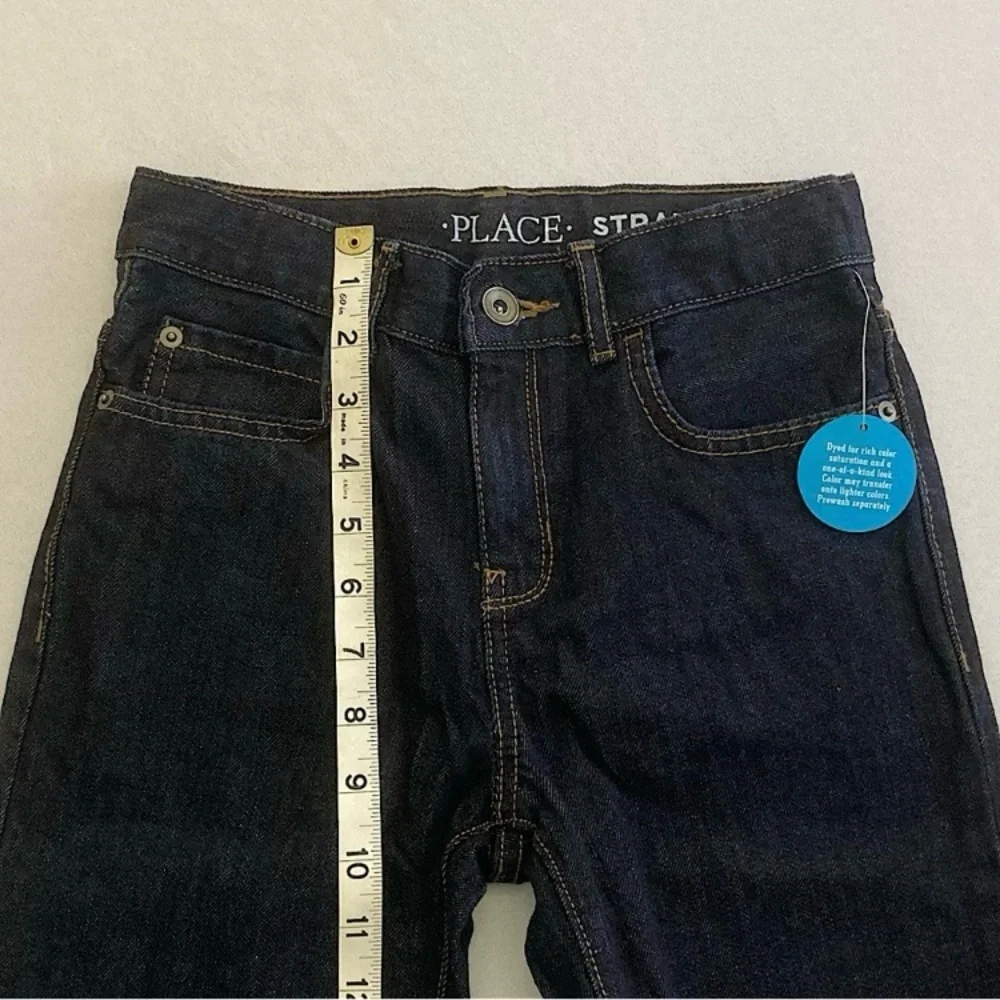 ⭐️ The Children’s Place Dark Wash Straight Leg Blue Jeans Girls Size 10
